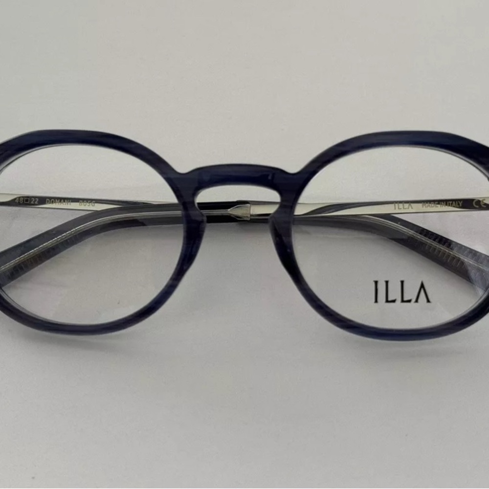 ILLA ILLA Domani Blue B05G 48/22 Eyeglass Frame